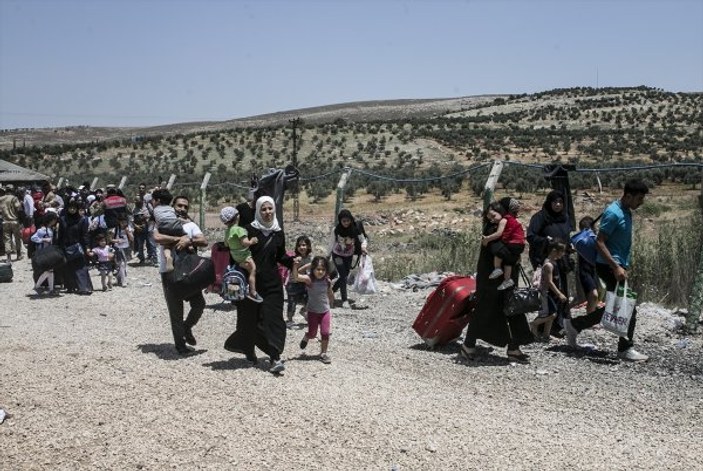 70 bin Suriyeli sınırı geçti