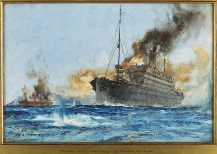 Alman'ın İngiliz’e oyunu: RMS Carmania