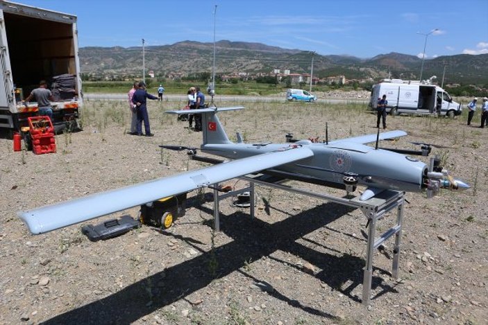 Emniyet'in insansız hava aracı Çağatay görev başında