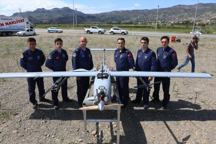 Emniyet'in insansız hava aracı Çağatay görev başında