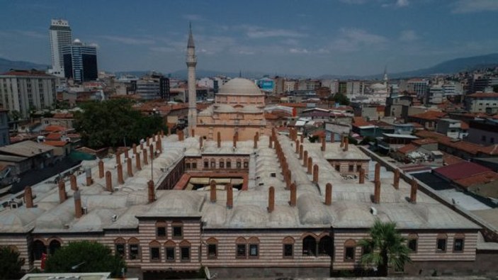 Hisar Camii depreme karşı güçlendiriliyor