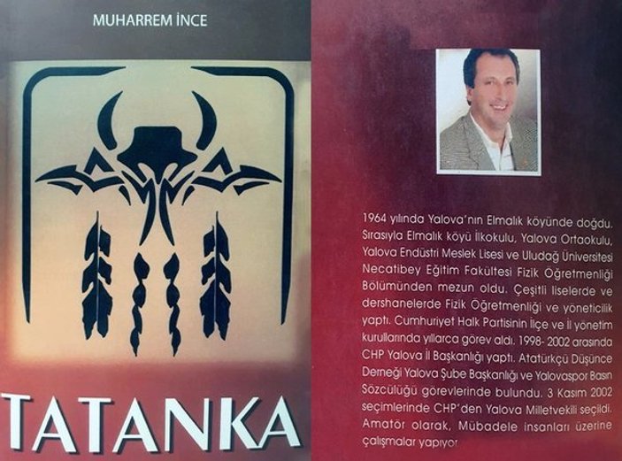 CHP'nin adayı Muharrem İnce'nin erotik kitabı: Tatanka