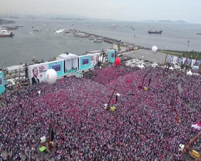 Büyük İstanbul Mitingi'ne kaç kişi katıldı