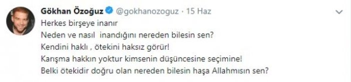 Gökhan Özoğuz, Muharrem İnce kararına saygı bekliyor