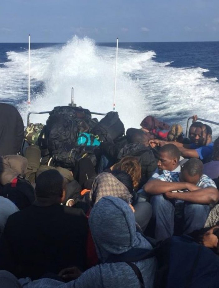 Kuşadası Körfezi'nde 41 kaçak göçmen yakalandı