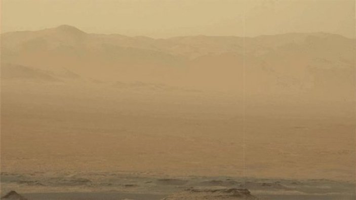 Mars'ta toz fırtınası tüm gezegeni kapladı