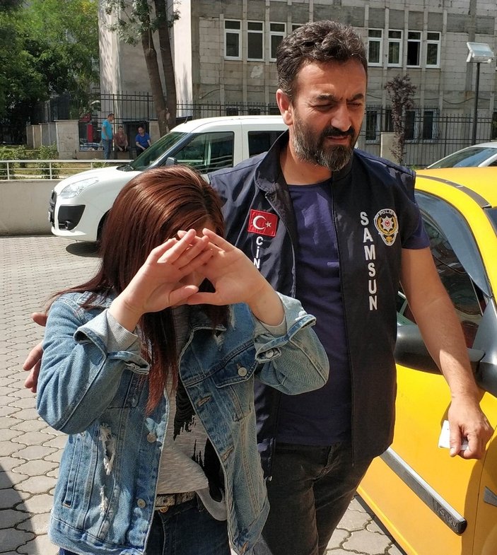 Samsun'da kızlar arasında bıçaklı 'bakışma' kavgası
