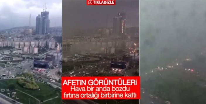 İstanbul için dolu alarmı