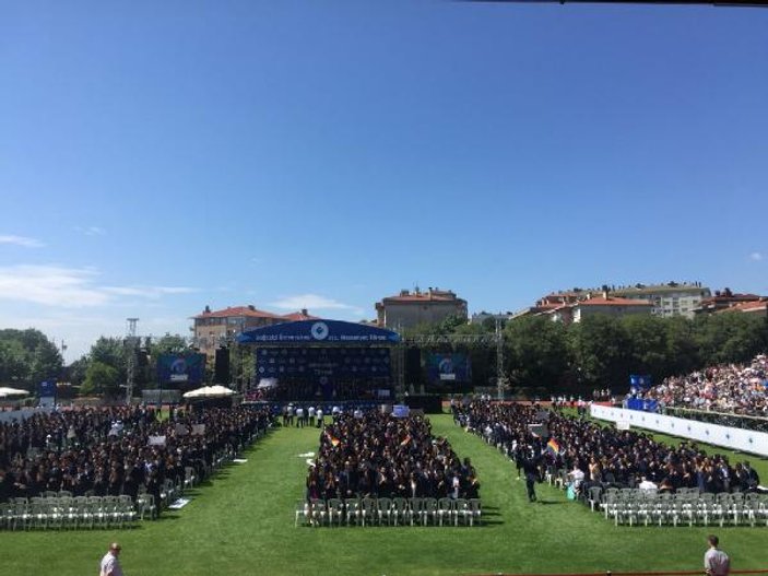 Boğaziçi Üniversitesi'nde mezuniyet töreni