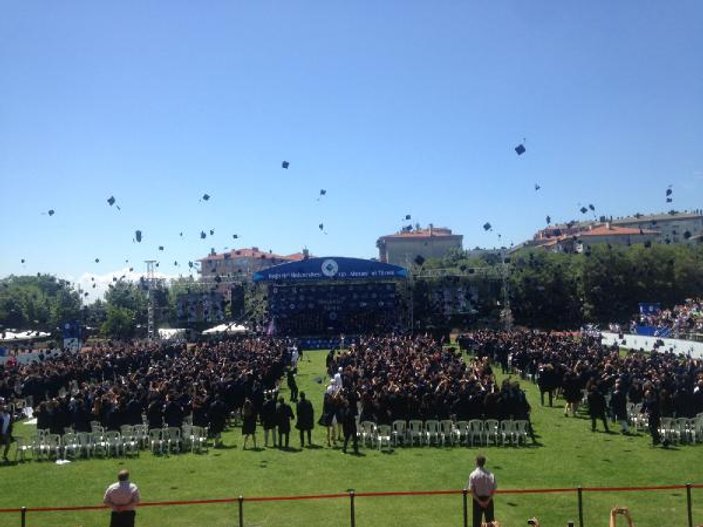 Boğaziçi Üniversitesi'nde mezuniyet töreni