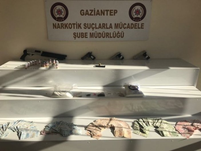 Gaziantep’te 20 adrese eş zamanlı operasyon