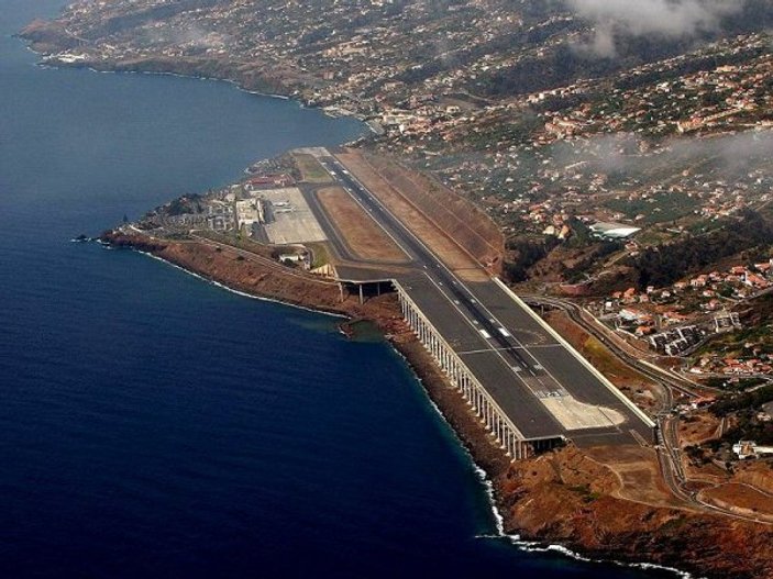 Ronaldo’yu sallayan havaalanı: Madeira