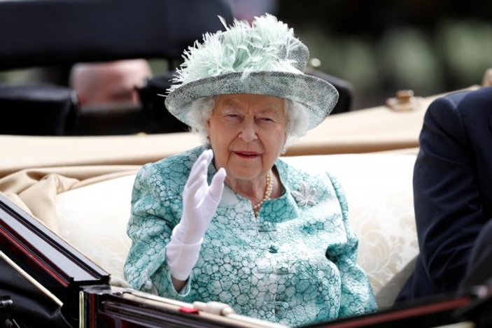 Kraliçe Elizabeth'e cenaze provası