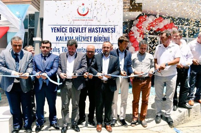 Bülent Turan Kalkım Acil Polikliniği'nin açılışını yaptı