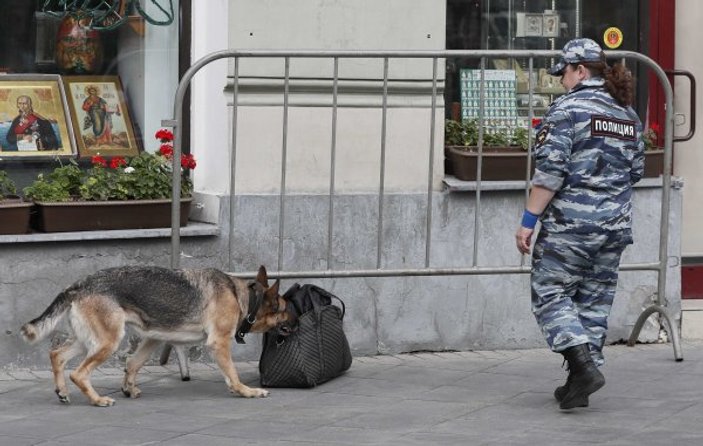 Moskova'da bomba paniği