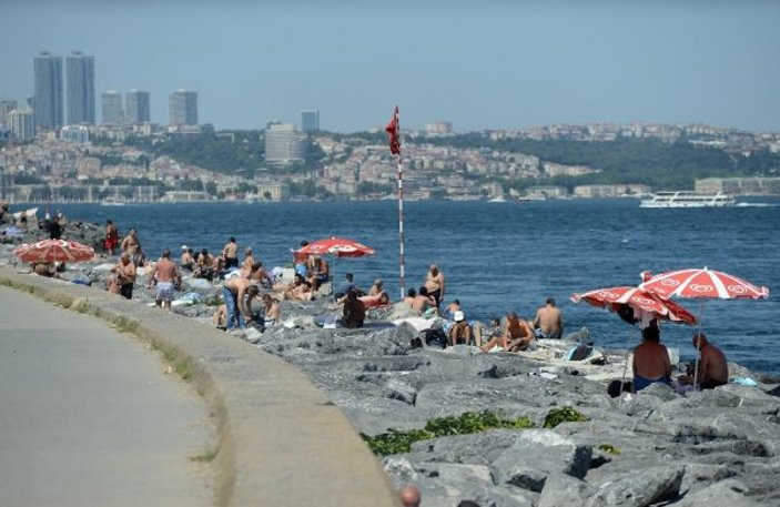İstanbul'da deniz keyfi