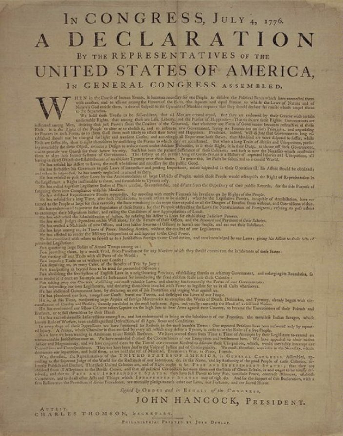 ABD bağımsızlığını ilan edeli 242 yıl oldu