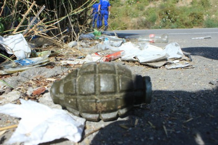 Bilecik'te patlamamış el bombası bulundu