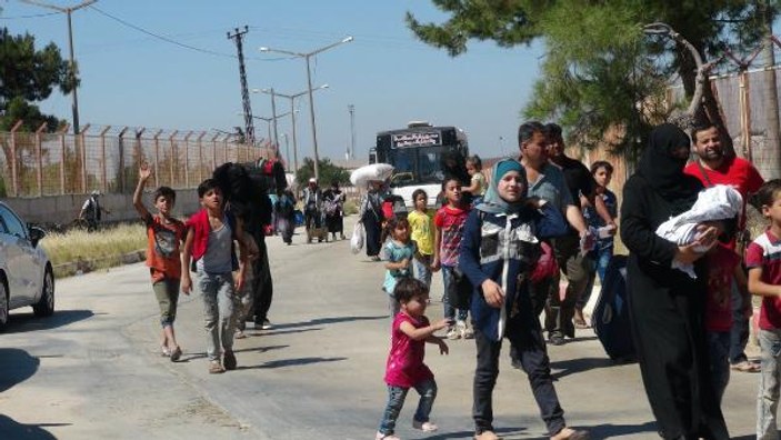 Bayram ziyaretine giden 22 bin 700 Suriyeli döndü