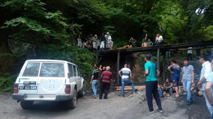 Zonguldak'ta kömür ocağında göçük