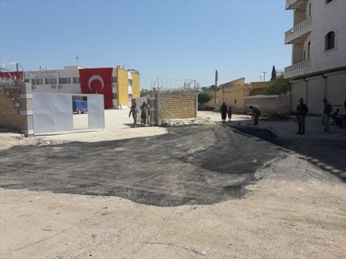 Afrin'de terörün kalıntıları temizleniyor