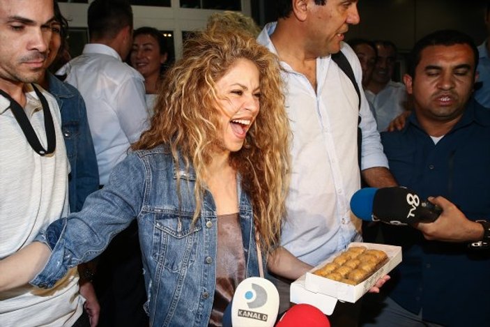 Shakira İstanbul'da