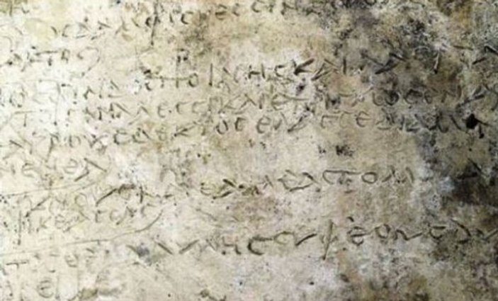 Homeros destanlarına ait en eski yazılı levha bulundu
