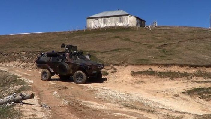 Giresun'daki PKK operasyonunda teröristler panikledi