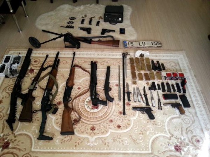 Burdur'da yasa dışı silah ticareti operasyonu