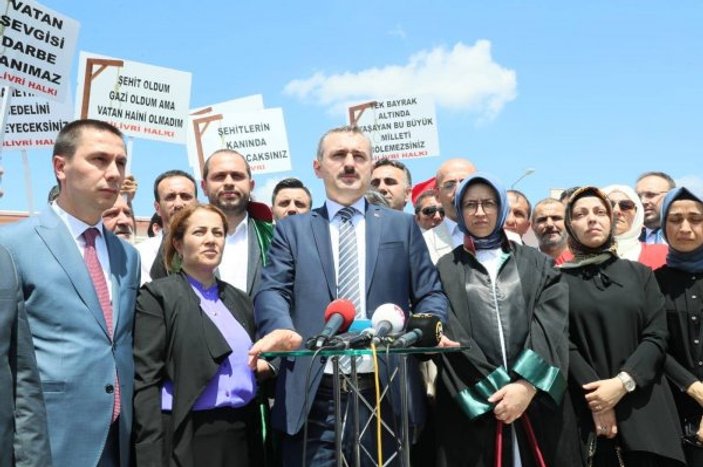 AK Parti İstanbul, Şehitler Köprüsü davasını takip etti