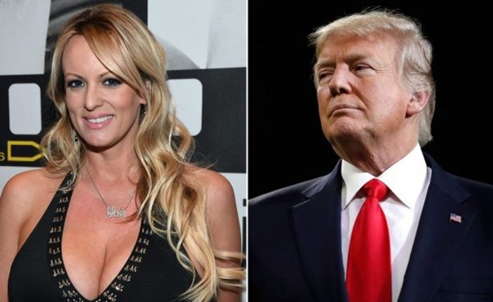 Trump'la ilişkiye giren porno yıldızı gözaltına alındı