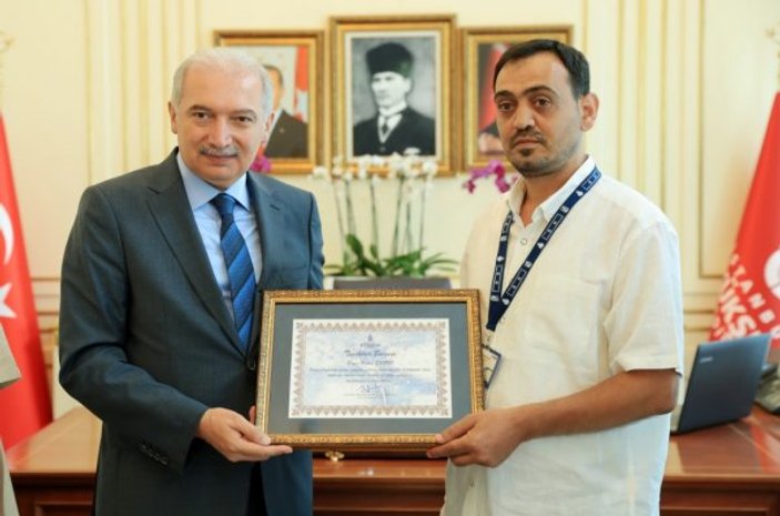 Başkan Uysal, İSKİ personelini ödüllendirdi