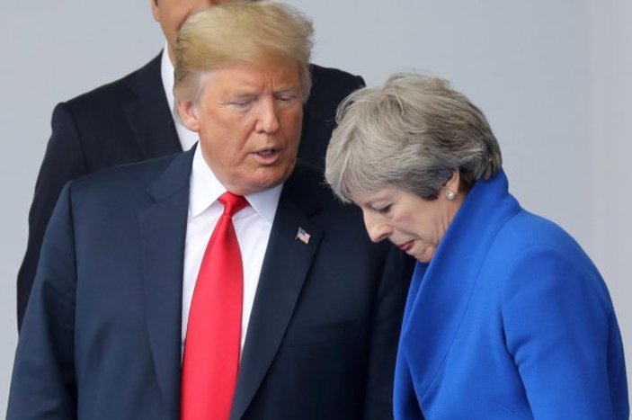 Trump'tan İngiltere Başbakanı May'a: Brexit'i berbat etti
