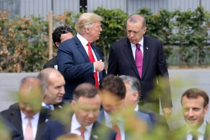 Trump NATO'ya Başkan Erdoğan'ı örnek gösterdi