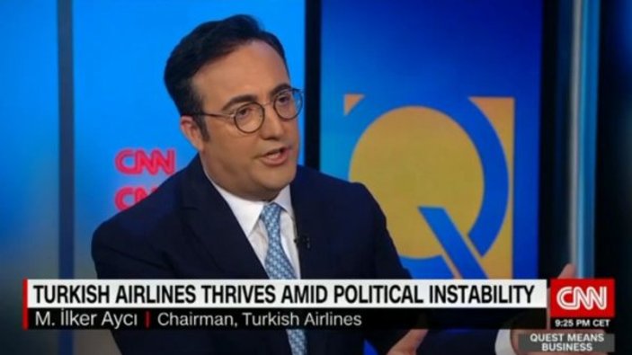 THY Yönetim Kurulu Başkanı İlker Aycı, CNN'e konuk oldu