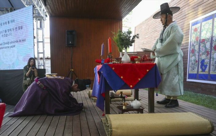 Güney Kore'nin düğün geleneği tanıtıldı