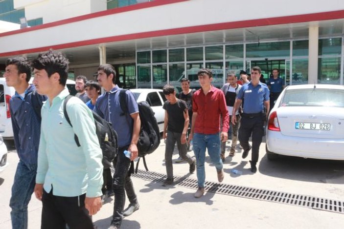 Kaçak göçmenler Adıyaman'da yakalandı