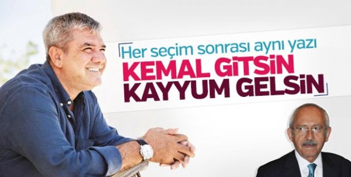 Bekir Coşkun'dan Kemal Kılıçdaroğlu'na: Yüzsüz