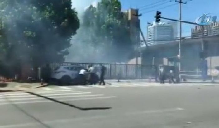 ABD'nin Pekin büyükelçiliği yakınlarında patlama