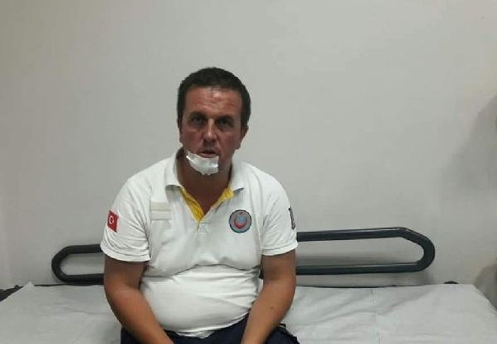 Ankara'da minibüsçü ambulans ekibine saldırdı