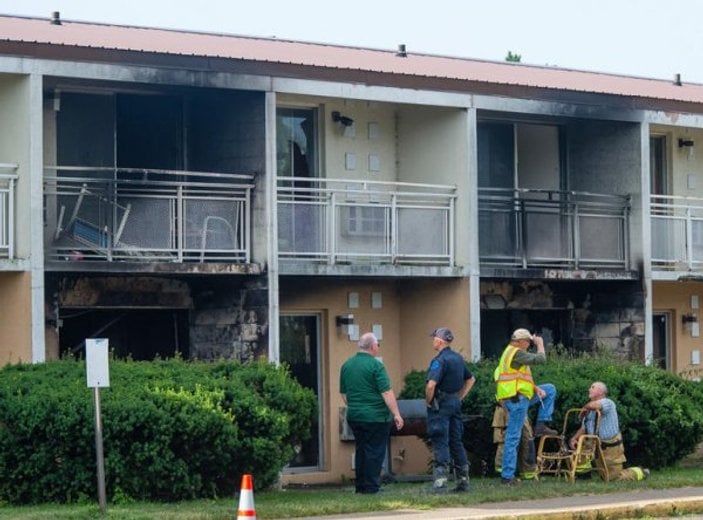 ABD'de otelde yangın: Anne ve 5 çocuğu öldü