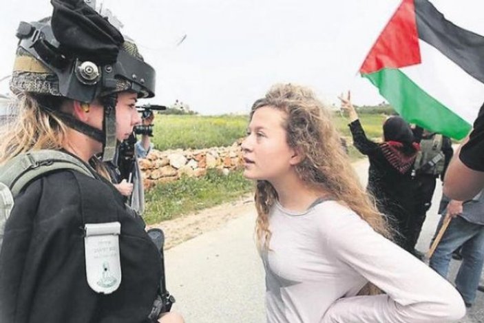 Filistin direnişinin sembolü Tamimi serbest bırakıldı
