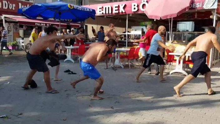 Bursa'da sahilde 'yer' kavgası: 7 yaralı