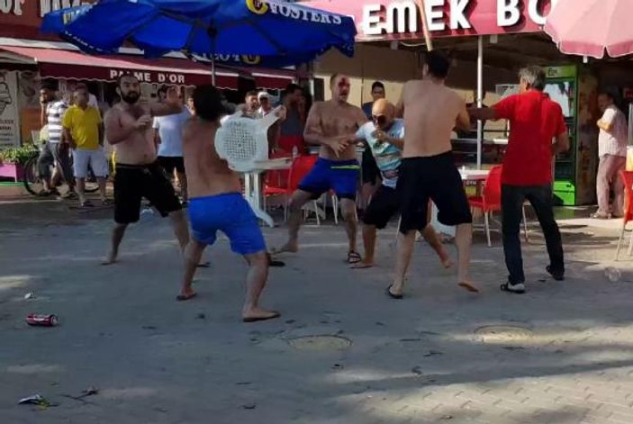 Bursa'da sahilde 'yer' kavgası: 7 yaralı