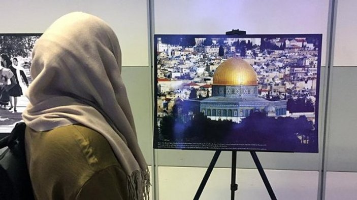 Filistin'den Kareler fotoğraf sergisi açıldı