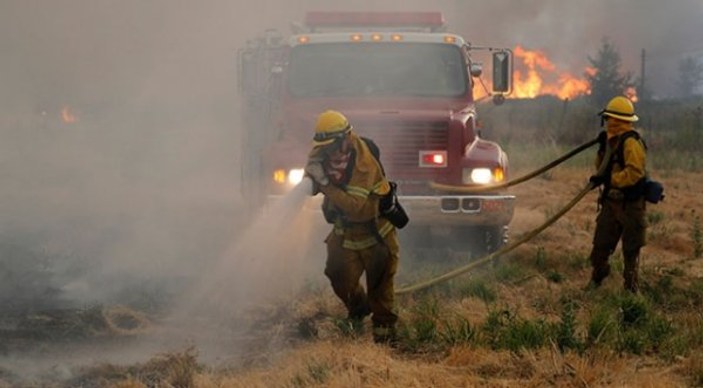 Kaliforniya'da bir yangın daha çıktı