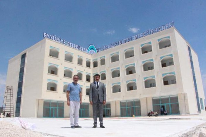 Şanlıurfa'da hasta yakınlarına 500 kişilik misafirhane
