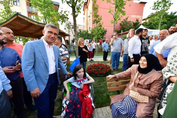 Üsküdar'da Şehit Recep Büyük Parkı açıldı