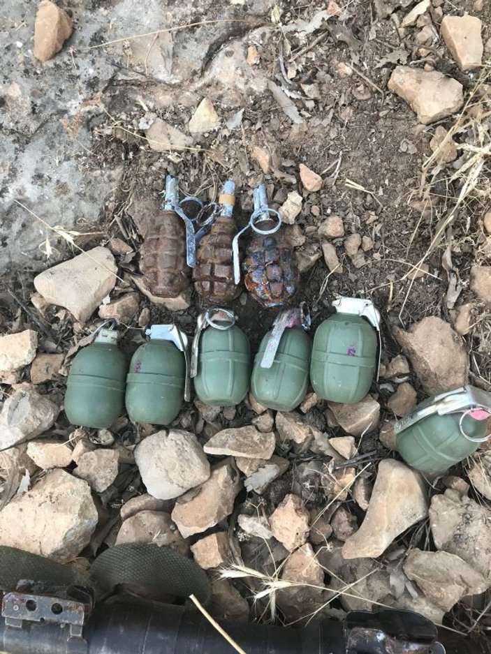 Şırnak’ta PKK'lıların sakladığı mühimmat ele geçirildi
