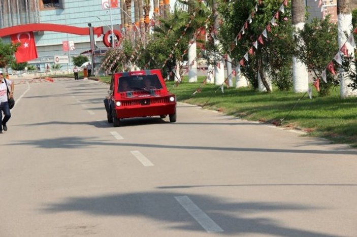 TÜBİTAK yarışması için elektrikli otomobil ürettiler